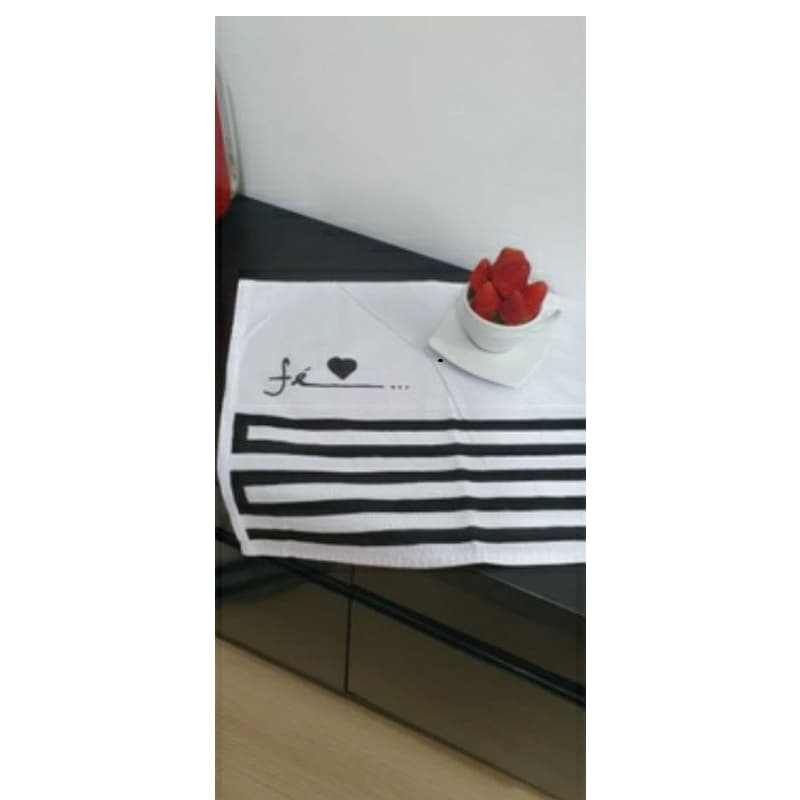 Fé  - Pano de prato pintado - Pano de copa - Panos de prato