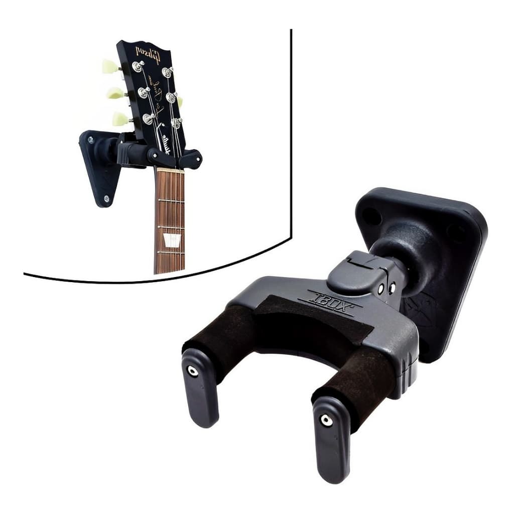 Suporte De Parede Ibox Ags Trava Automática Guitarra Violão
