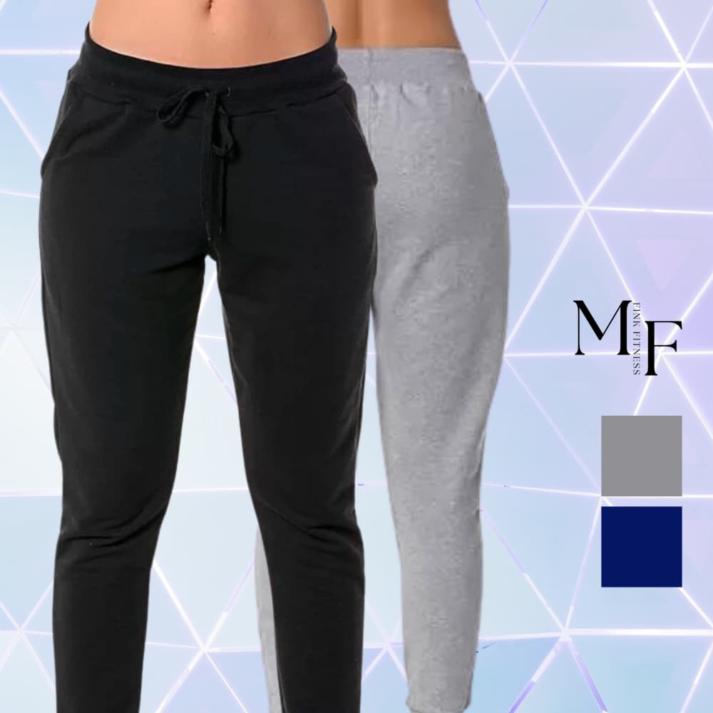 Kit C/2 Calças De Moletom Peluciada Estilo Jogger Unissex Calça Inverno Confortavel Feminina Flanelada Cordão Ajustavel.