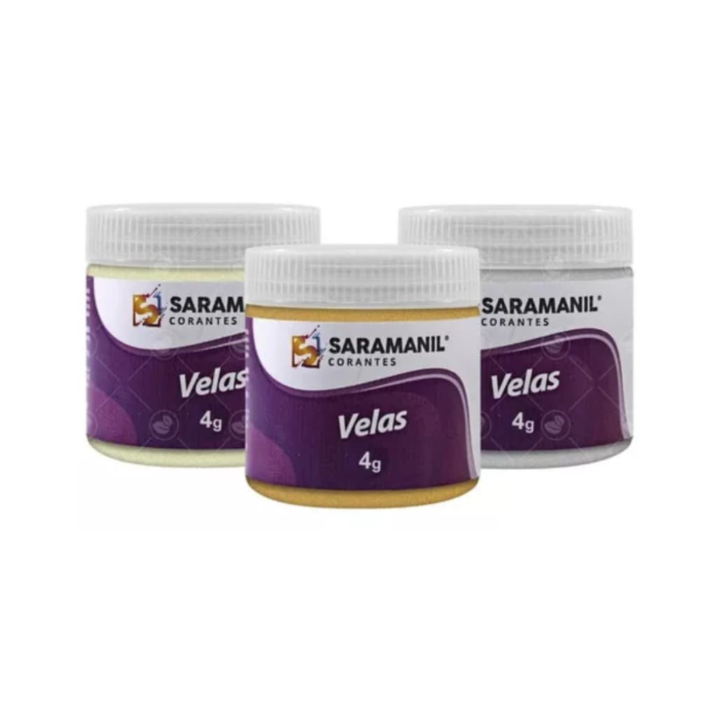 Corantes para Velas Pó Cores Cintilante 4g Saramanil Óleo Anilina Barra Cera Tingimento Parafina Gel