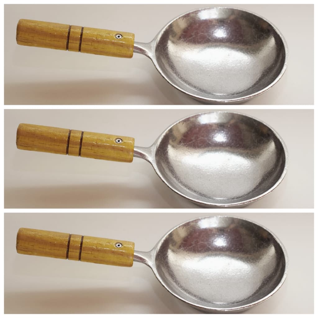 conjunto 3 frigideira de ovo individual em alumínio batido; Praticidade e Sabor na Cozinha