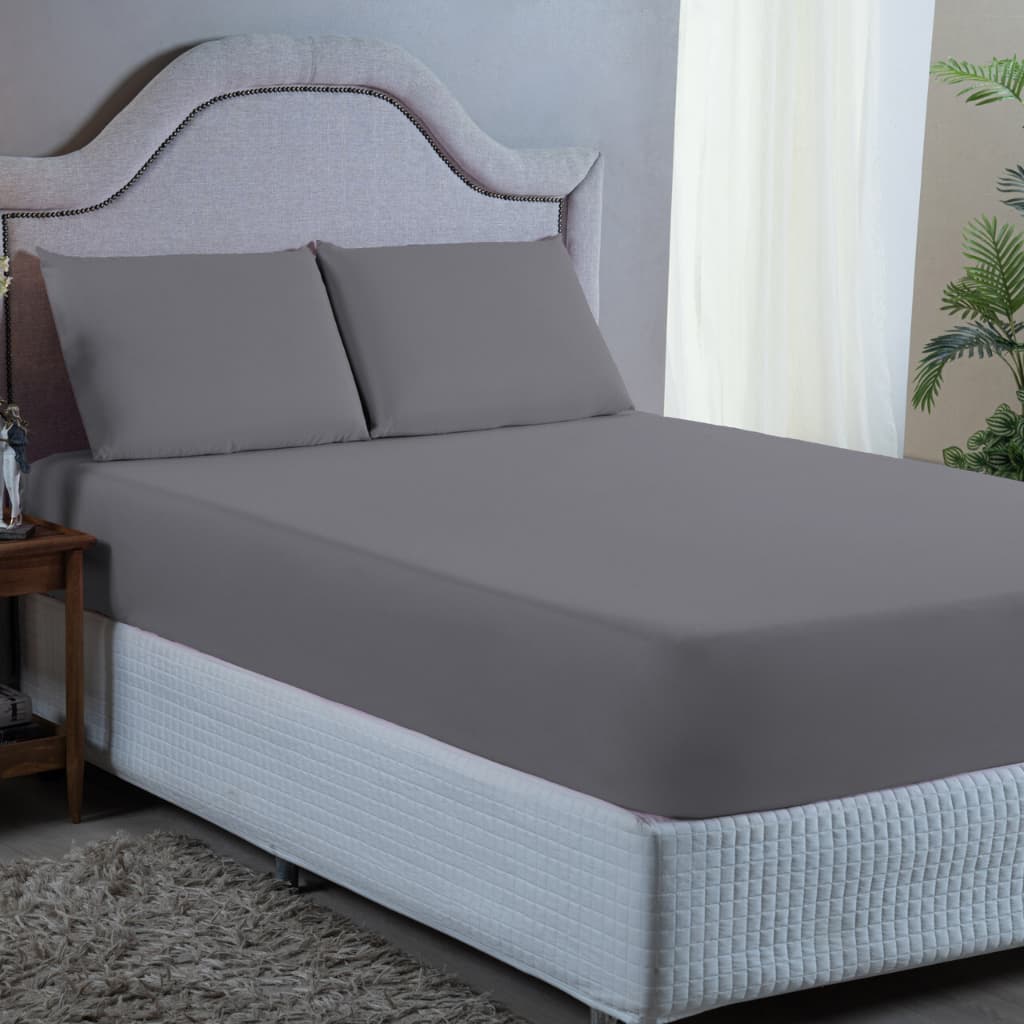 Jogo Lençol 400 Fios 3 peças Roupa de Cama Box com Elástico Hotel Pousada Revenda Aveludado Promoção