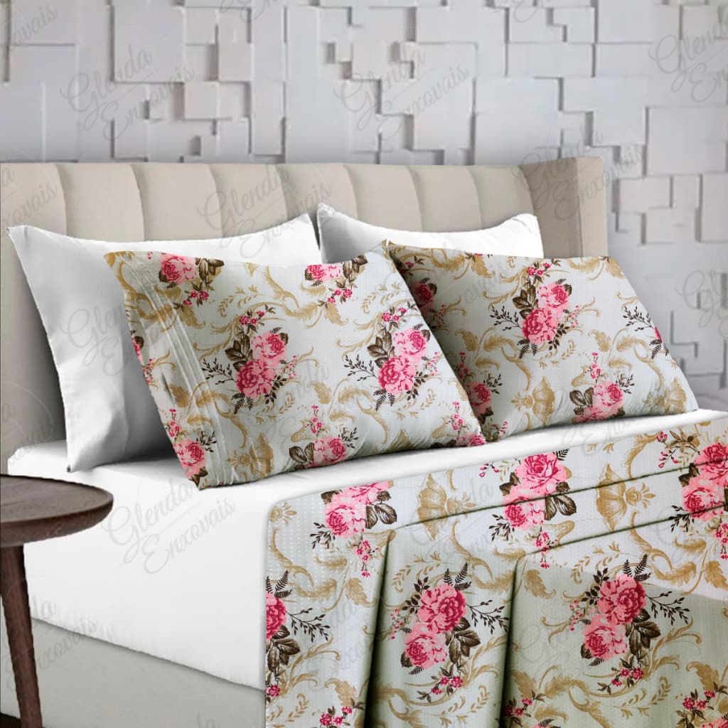 Kit com 2 Porta Travesseiros Estampados