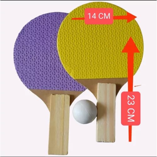 Raquete ping pong +1 bolinha