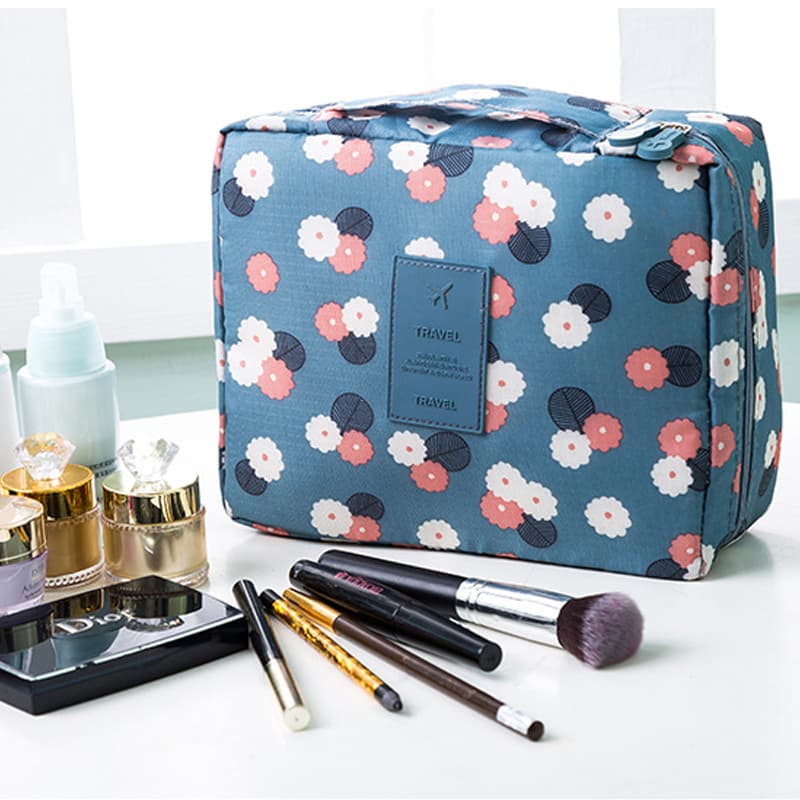 Necessaire Para Viagem Com Divisórias Organizadora de Malas Impermeável Feminina Masculina Maquiagem Academia