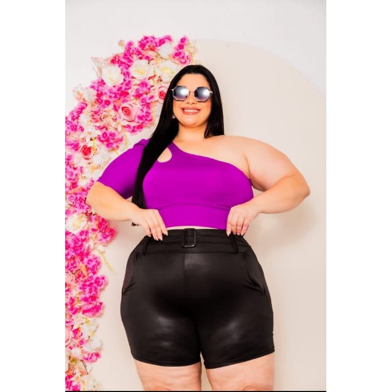 cropeed moda PLUS SIZE com alcinha lateral