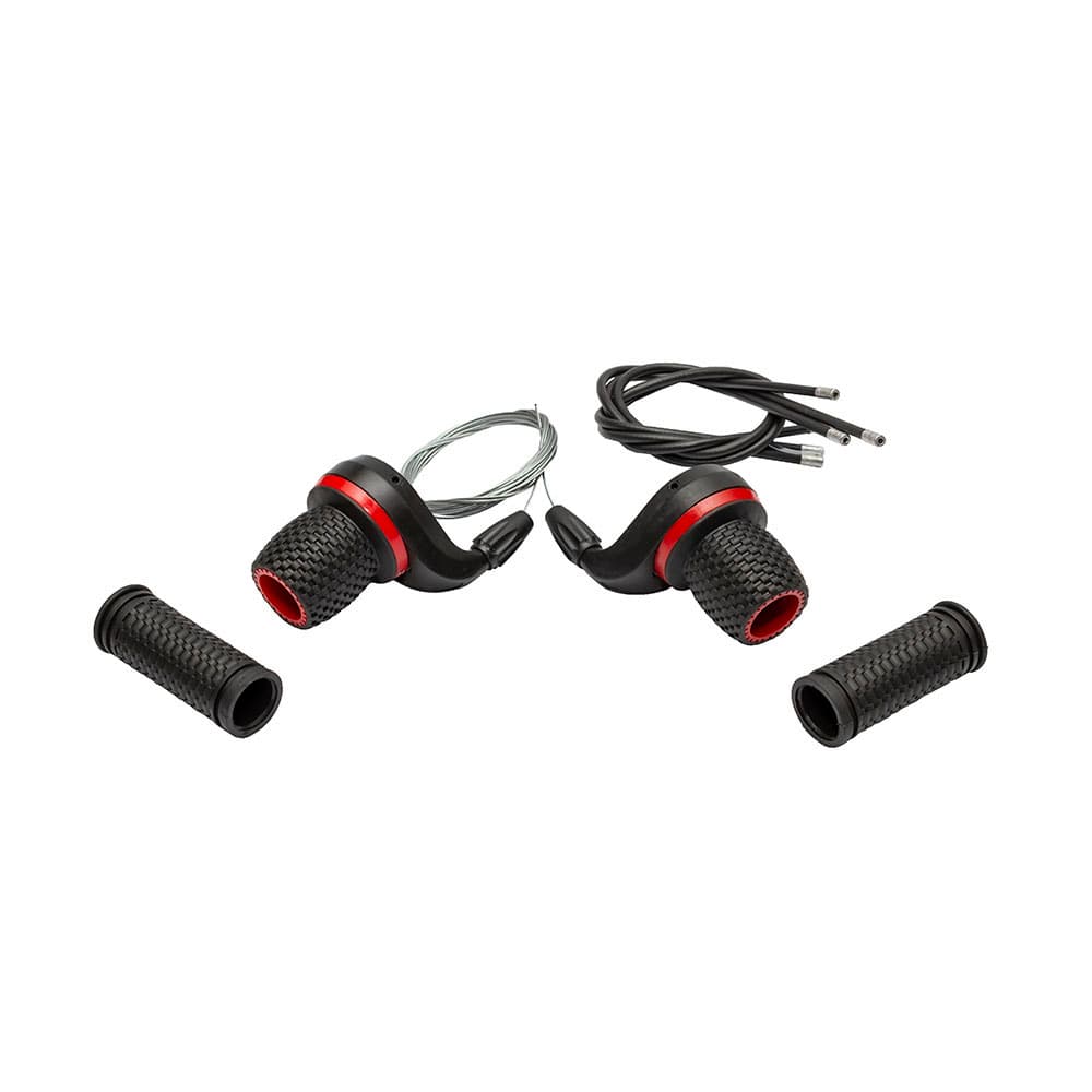 Alavanca Hand Shift Paco 21 Velocidades Com Cabo + Conduíte + Manopla