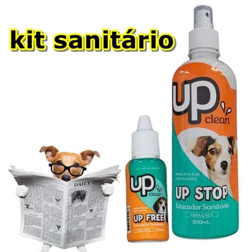 Xixi Pode e Não Pode Educador Sanitário Para Cães UP Clean - Pipi Sim Pipi Nao Para Cachorro