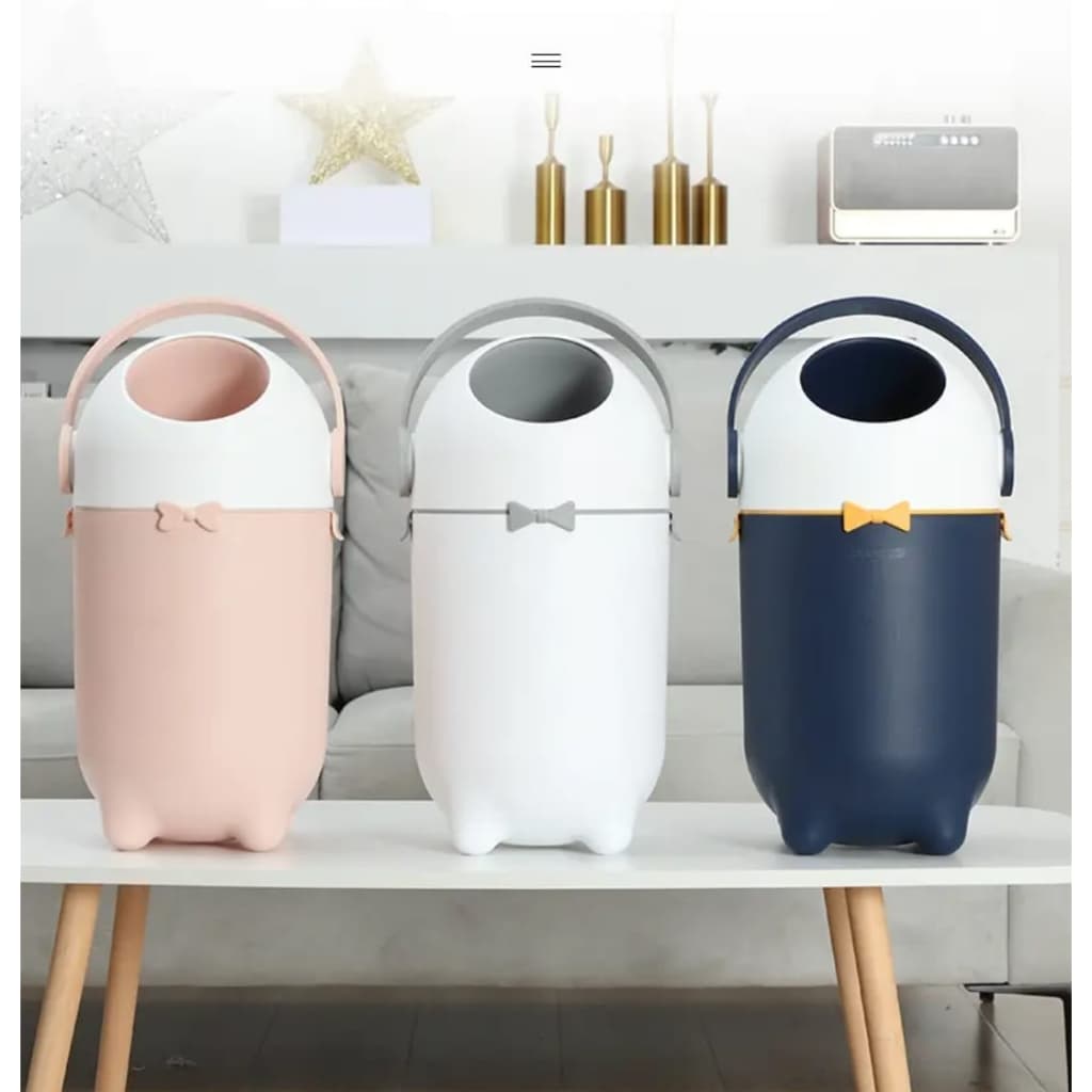 Lixeira infantil Alça Resistente Antiodor Para Fraldas de Bebê