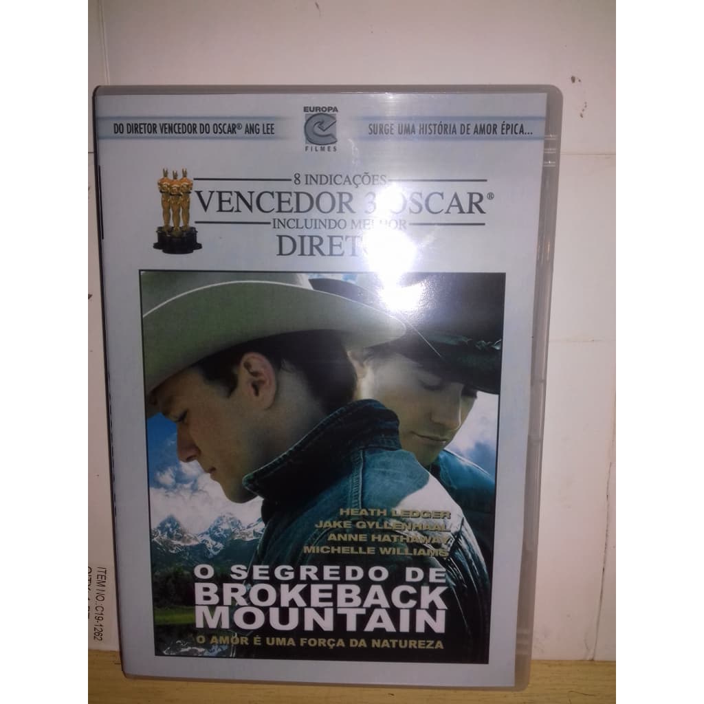 DVD O Segredo de Brokeback Mountain 2005 Dublao/Dual Áudio HD1080p