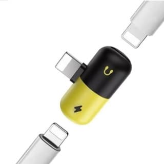 Adaptador Cápsula para Carregador e Fone iPhone 7/Iphone 7 Plus/8/8plus/ Iphone X e IPAD