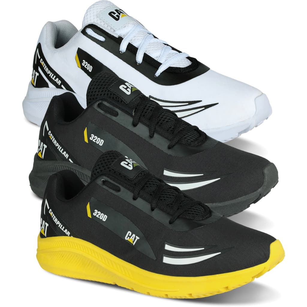 Kit 3 Tênis Masculino 320d Esporte Conforto Macio Oferta Promoção Barato LojaSpark