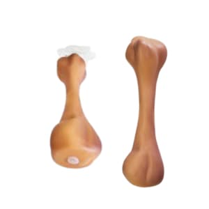 Osso Mordedores Anti Stress Brinquedo em Vinil Para Cachorro 16cm