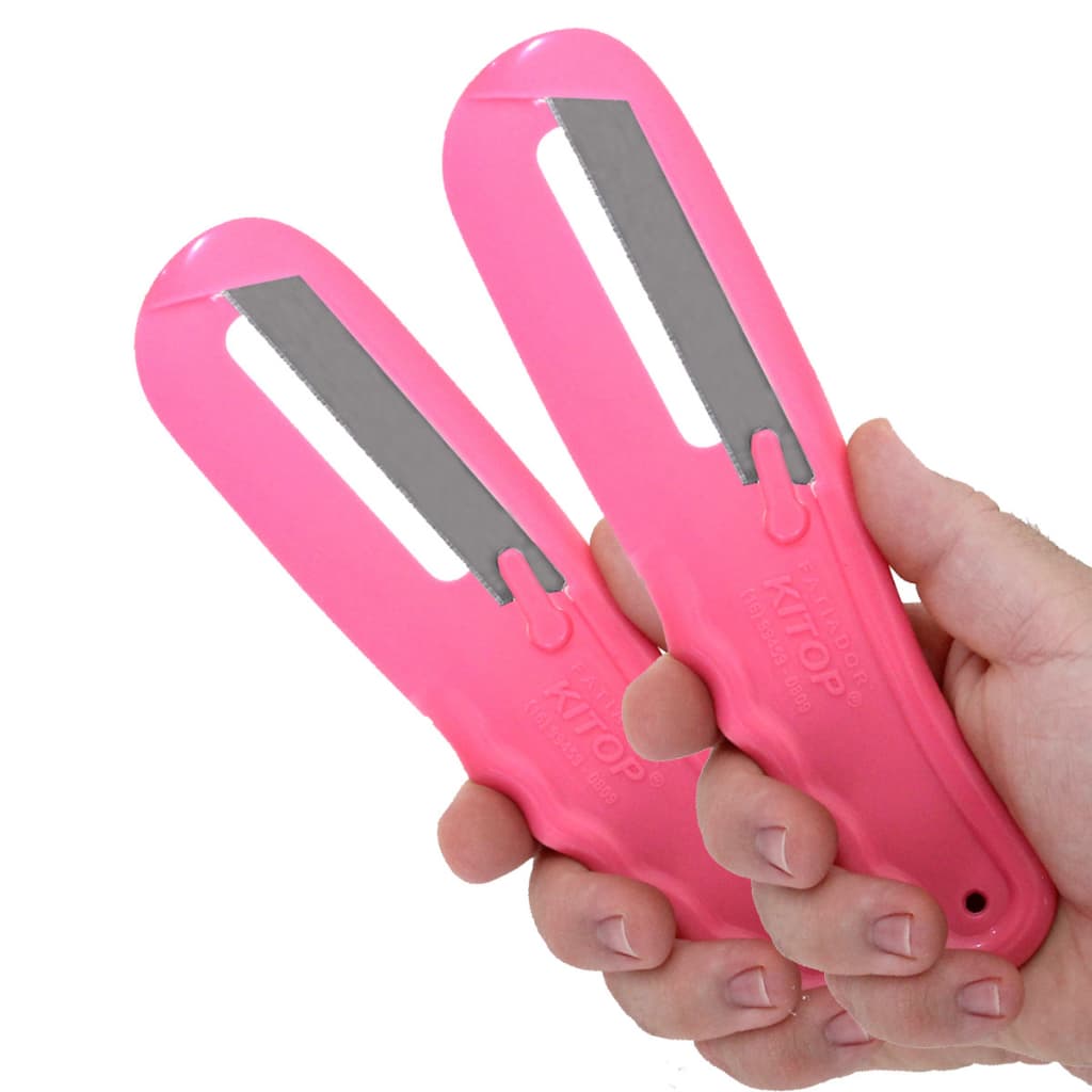Kit com 2 Fatiadores KITOP Corte de 2mm Multifuncional Prático e Eficiente
