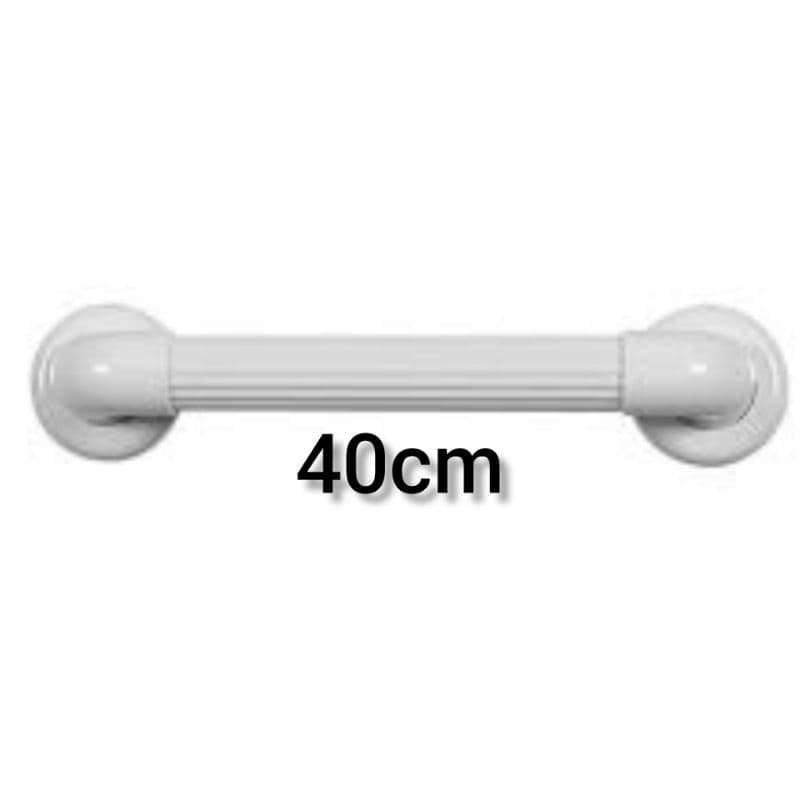 Barra de Apoio 40cm PVC para Idoso Suporta até 150kg na cor Branca  Astra Super Resistente
