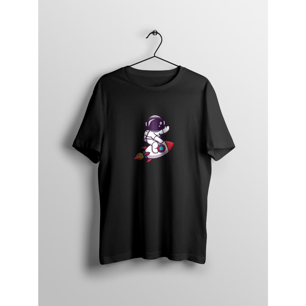 Camiseta Masculina Astronauta Foguete