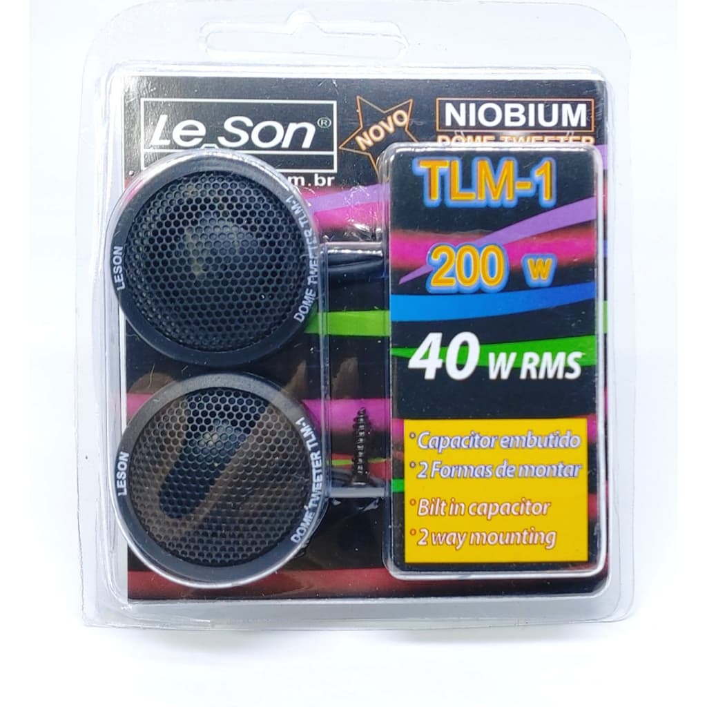 Par Mini Tweeter Niobium Leson 200w