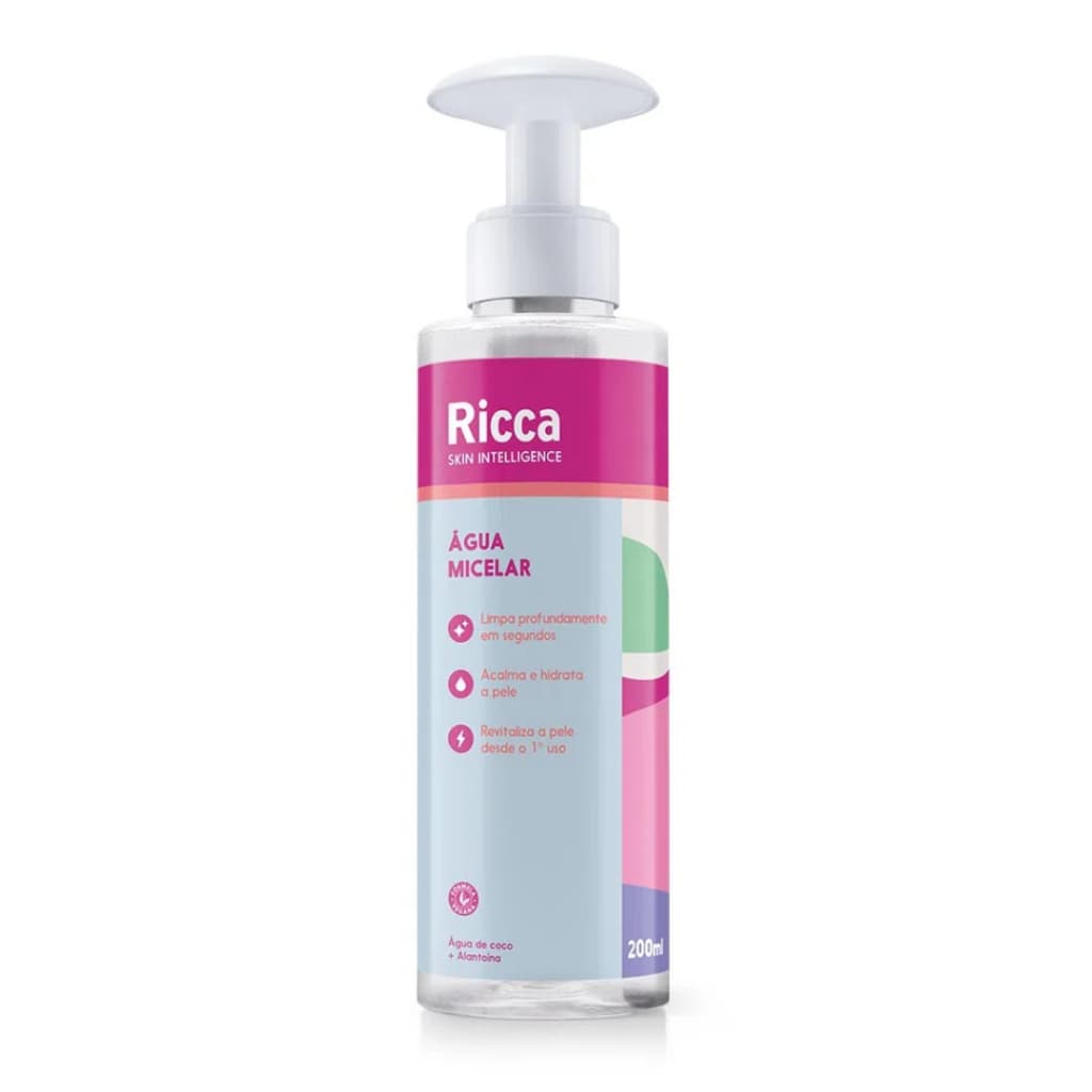 Ricca H2COCO Água de Coco Água Micelar Remove a Maquiagem