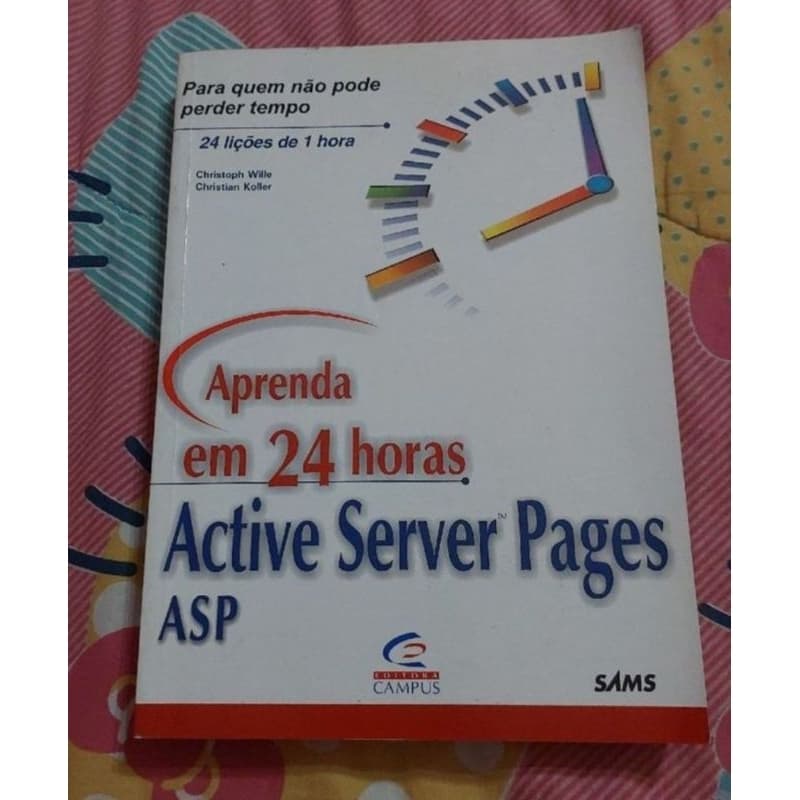 livro aprenda em 24 horas active server pages asp
