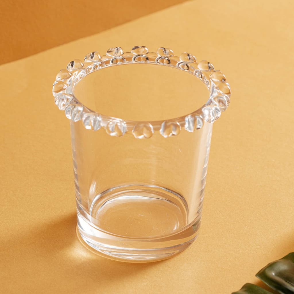 PORTA TALHER DE CRISTAL CORAÇÃO 8,5CM X 8CM - LYOR