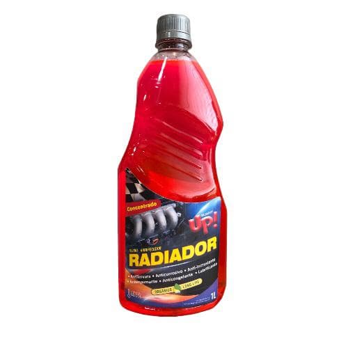 Aditivo Fluido Radiador Pronto uso 1 Litro Rosa UP