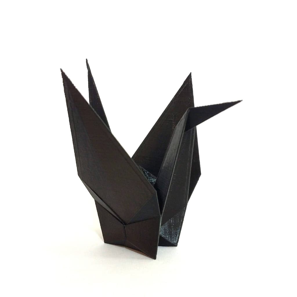 Pássaro Tsuru G / Japonês, Dobradura, Origami 3d