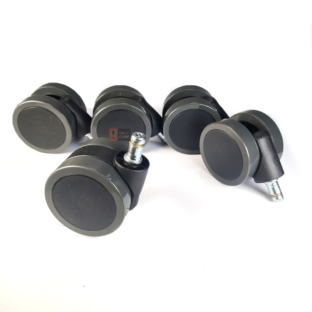 Rodas Rodinha Rodizio 5pçs Anti-risco 65mm Cadeira Escritório