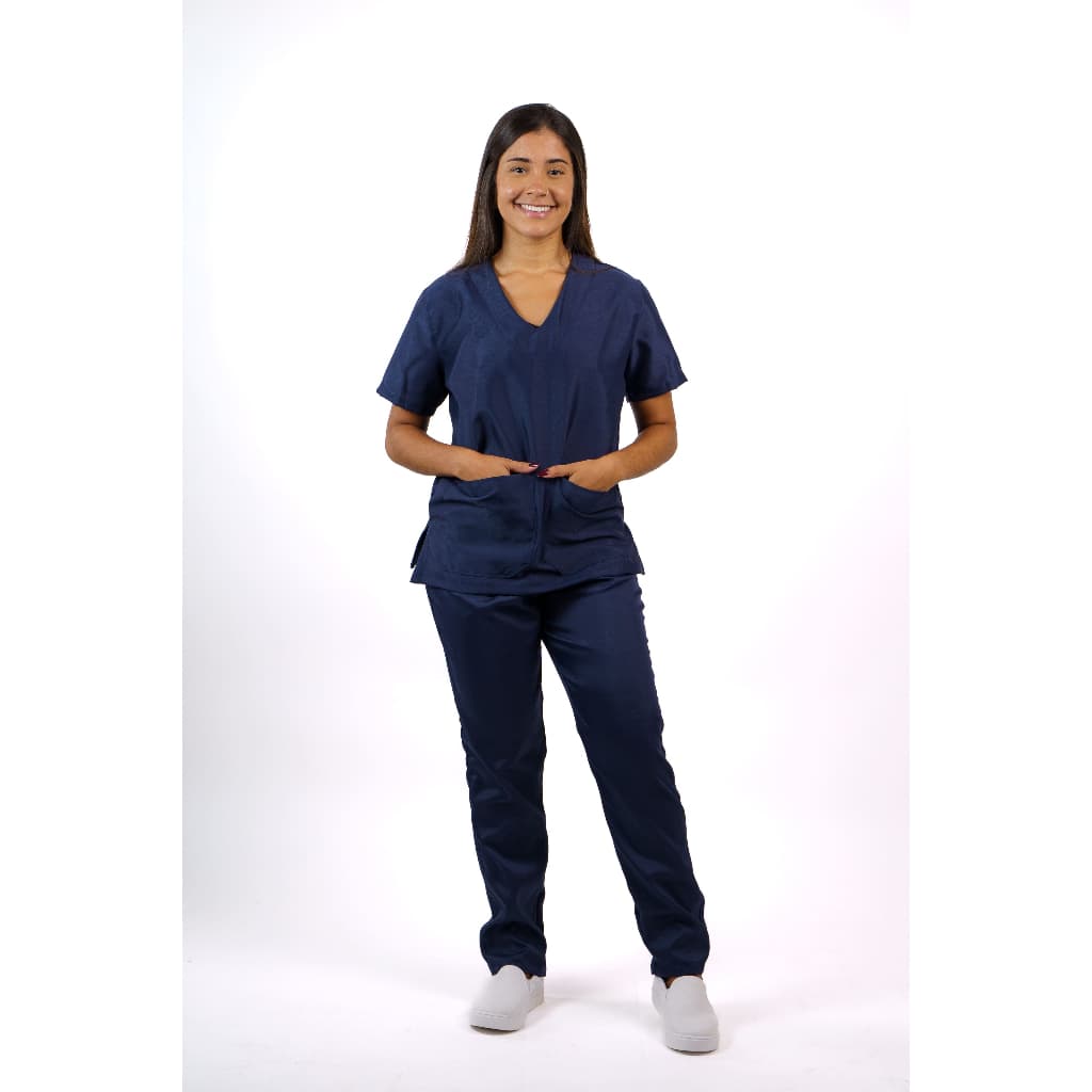Pijama Scrub Hospitalar  Cirúrgico em Oxford Feminino