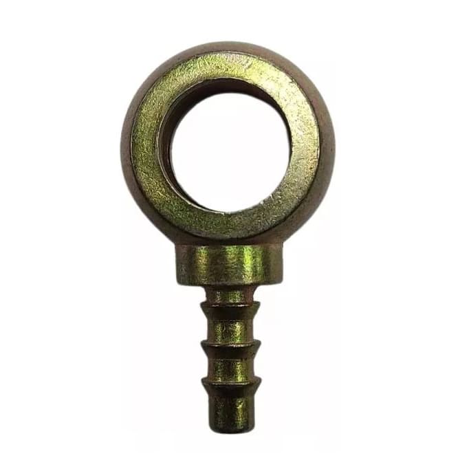 05 Unidades Olhal Banjo 10mm Espigão 06x04 Mangueira Tubo Nylon
