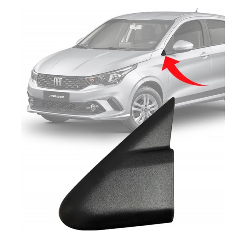 Moldura Externa Esquerda Retrovisor Para Lama Argo Cronos Original Mopar