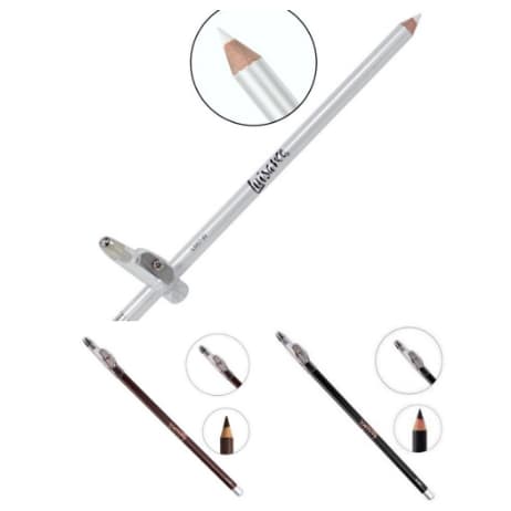 KIT 3 PCS Lapis Preto , Marrom e Branco Para Olhos C-LUISANCE-L887