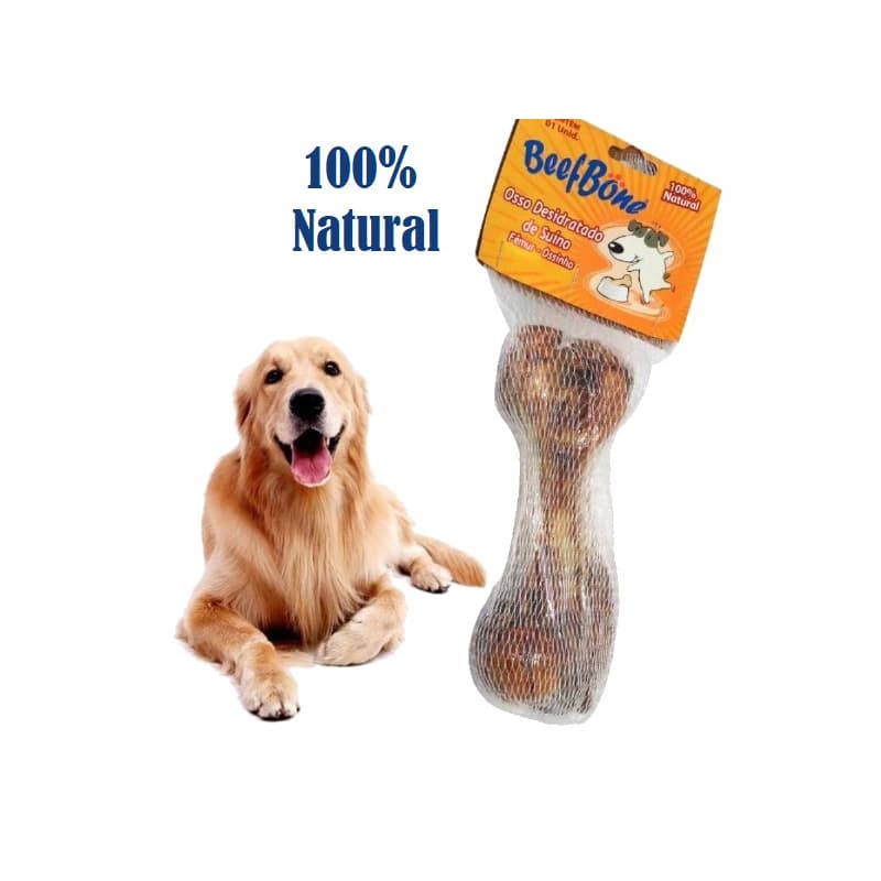 Osso Defumado Para Cachorro Fêmur Suino Desidratado Mordedor Natural Canino Roer Roedor Para Pet Cães Cão Cachorro