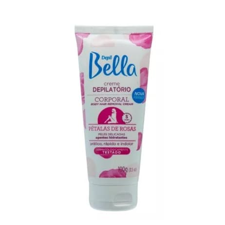CREME DEPILATORIO CORPORAL PETALAS 100G DEPIL BELLA