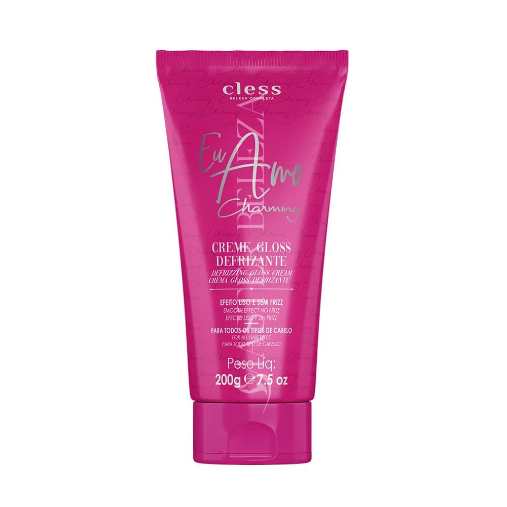 Creme Defrizante Protetor Térmico Cless Charming Gloss 200g