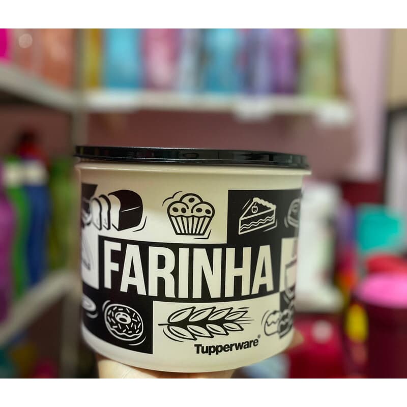 Tupperware Farinha Pop Box 1,8 kg Original Tupperware