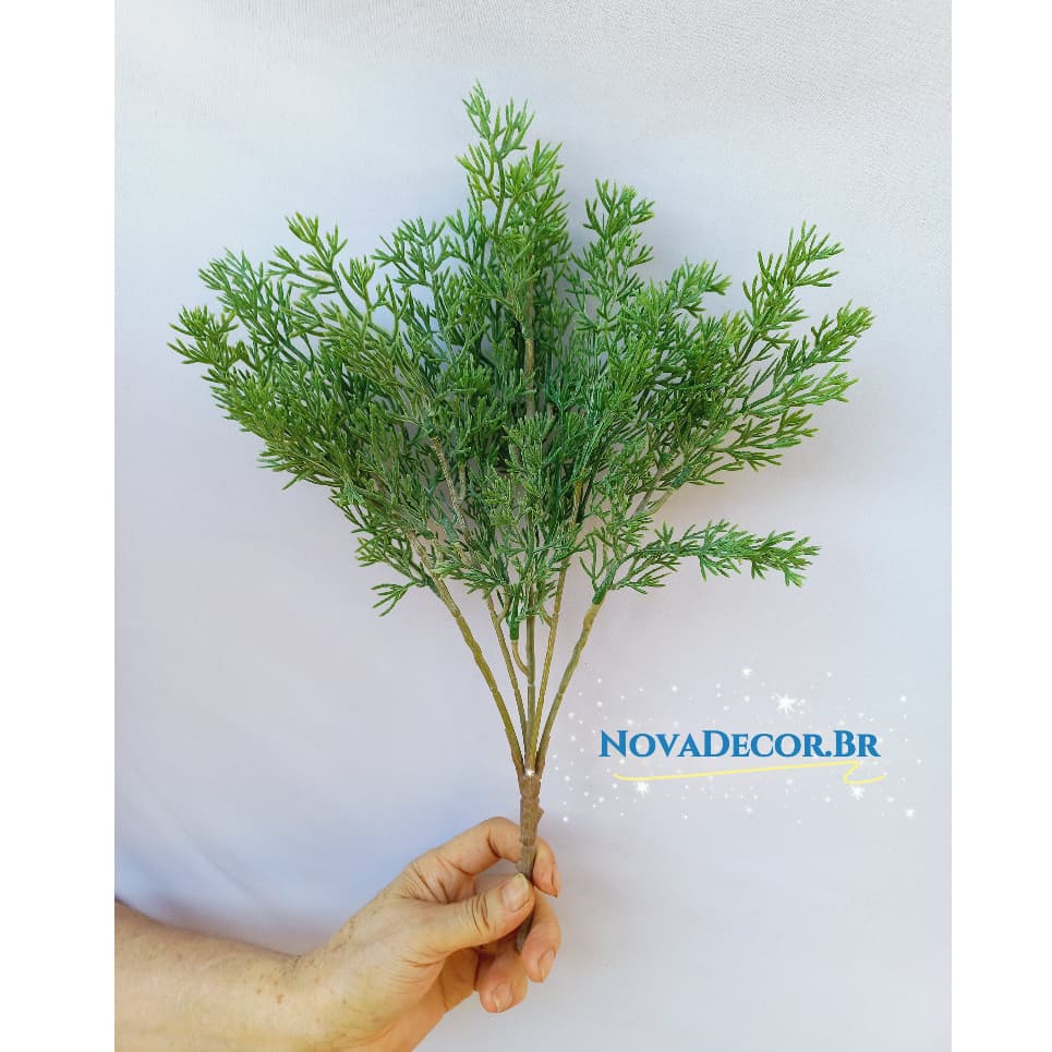 Plantas matinho de folha Artificial Floral Folhagem P/ Decoração Casamento, Arranjos, Decorar Festas mato e planta verde