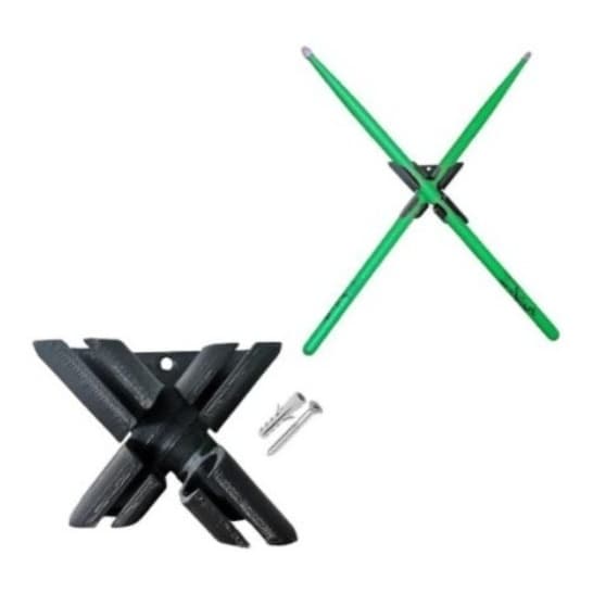 Suporte De Parede Para Baquetas Bateria