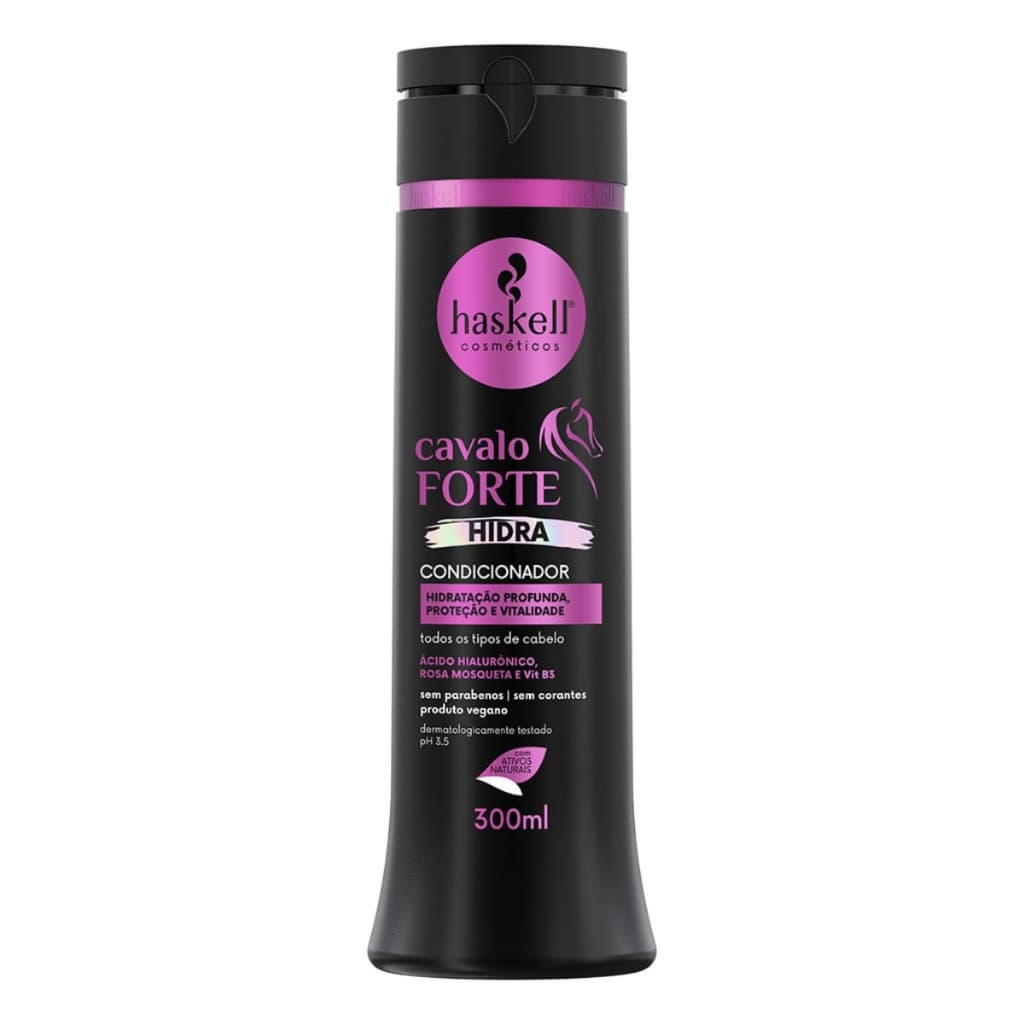 Condicionador Cavalo Forte Hidra Haskell 300ml - Hidratação Profunda