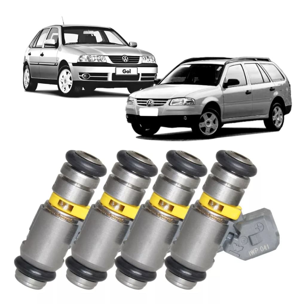 Kit 4 bico injetor iwp 041 Volkswagen Gol Parati Polo
