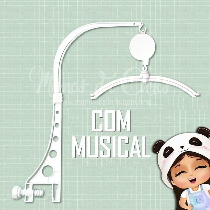 KIT MUSICAL para Confecção de Móbile de Berço Artesanal