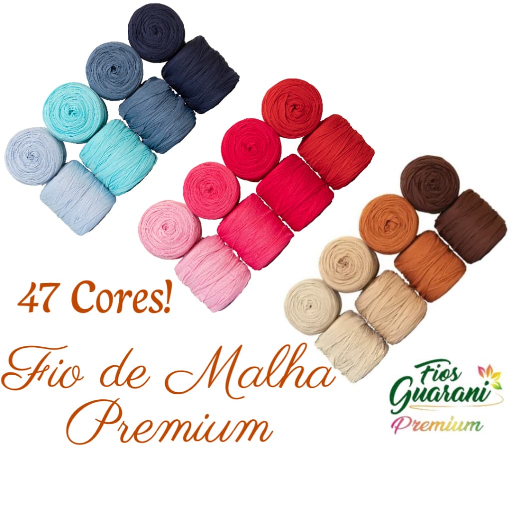 Fio de Malha Premium Guarani 140m x 27mm