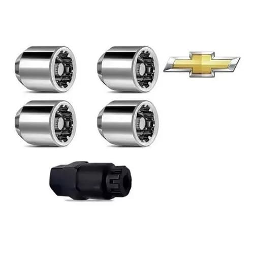 Parafuso Trava Antifurto Porca Chevrolet Onix Tracker 20/22