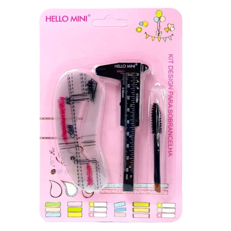 Kit Design Para Sobrancelhas OLHAR PERFEITO - Hello Mini kit 3 un