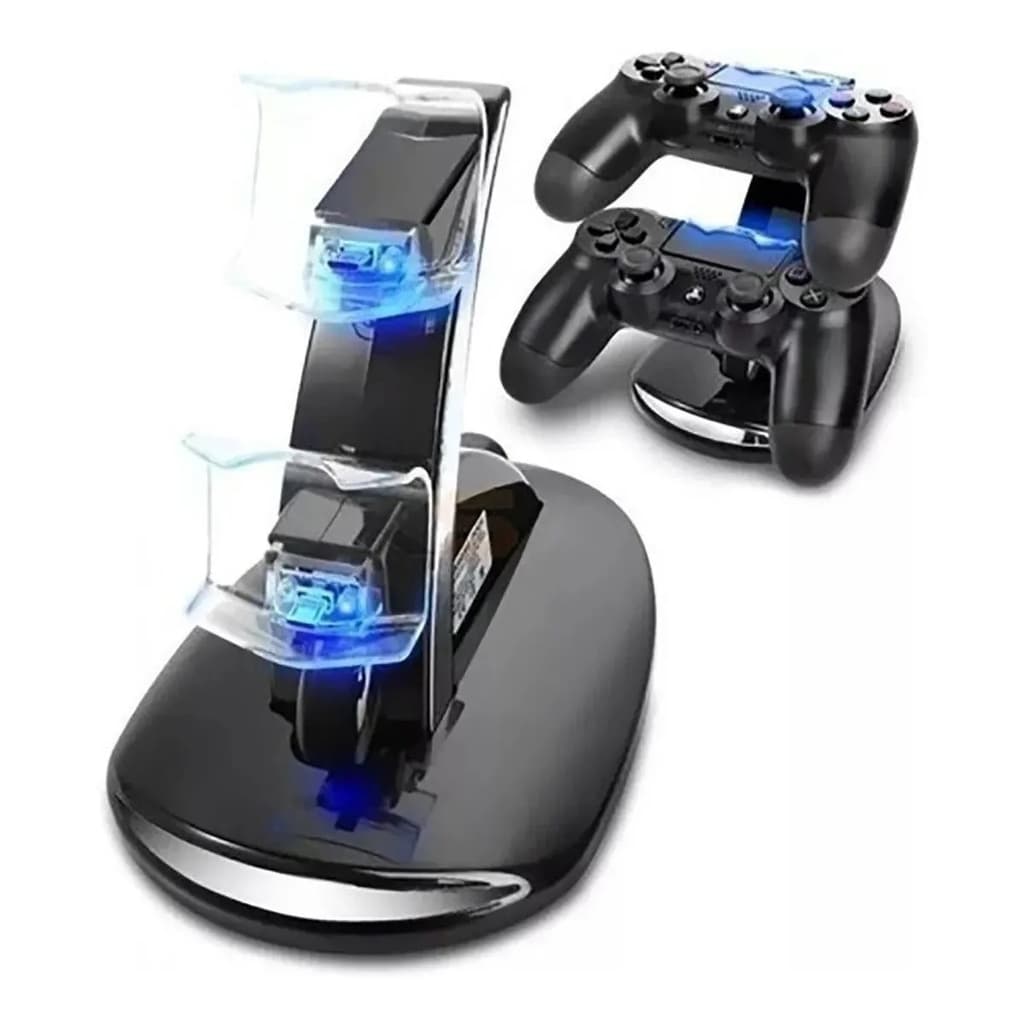 Carregador Controle  Base Duplo Charge Para Playst.4 /P4 /PLAY 4