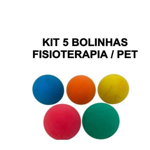 KIT 5 BOLINHAS FISIOTERAPIA / PET ENVIOS JÁ