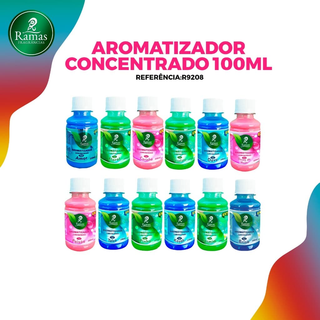 AROMATIZADOR CONCENTRADO - 100ml FAZ 5L (RAMAS)