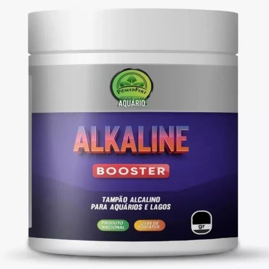 Alkaline Booster 600g Powerfert  Tamponador Alcalino Para Aquario Lago Tipo Alkaline Buffer Seachem Alcali Alcon Labcon