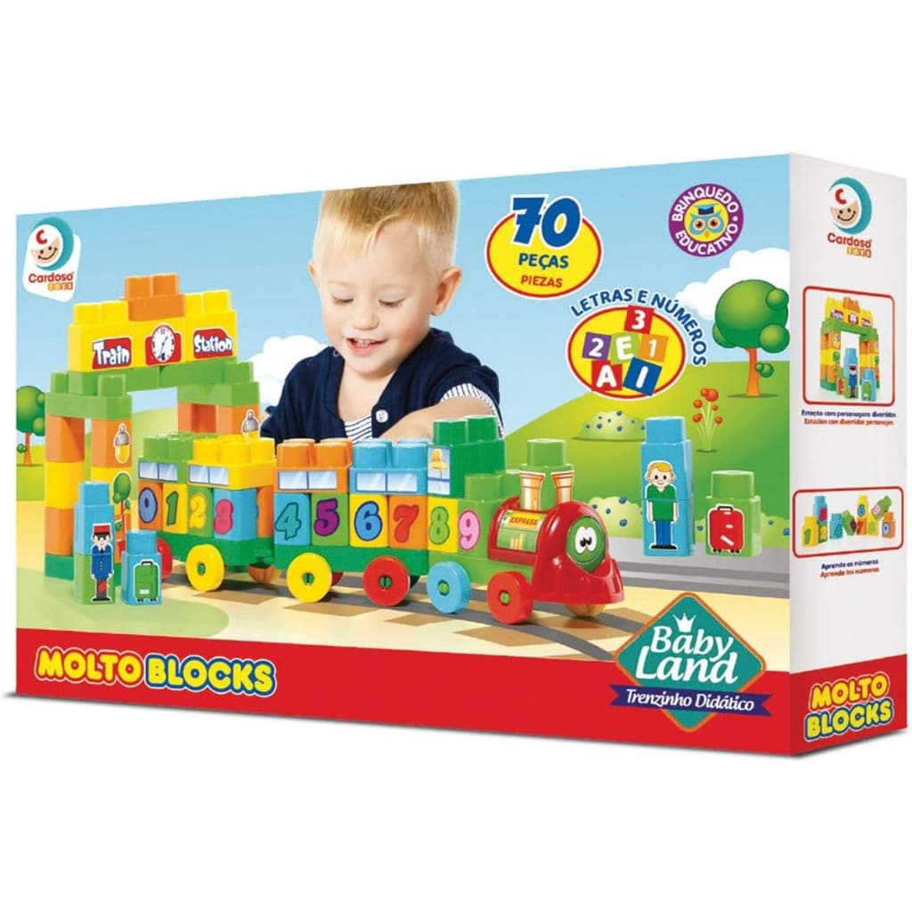Baby Land Trenzinho Didático: A Diversão que Estimula o Aprendizado!