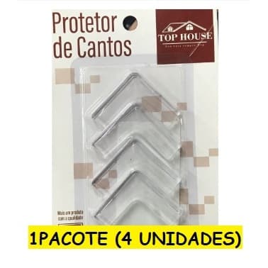 OFERTA 4 Protetor Protetores De Quina Canto Silicone Mesa Segurança Para Crianças E Bebes