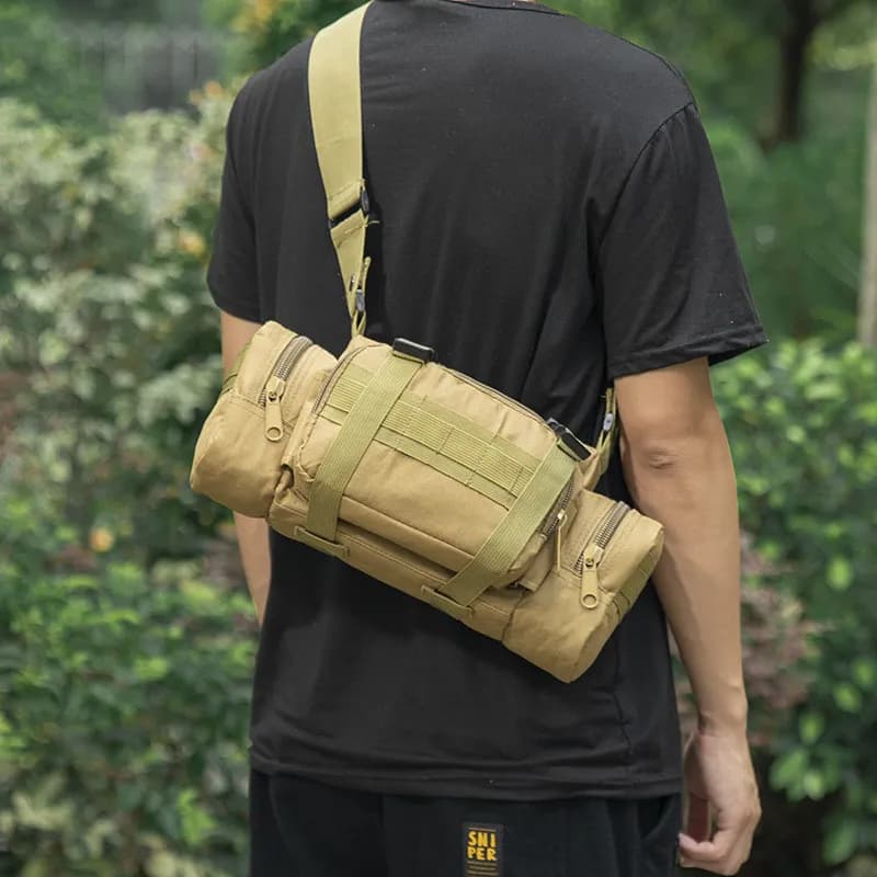 Bolsa Pochete Bag De Ombro Transversal Militar Tática